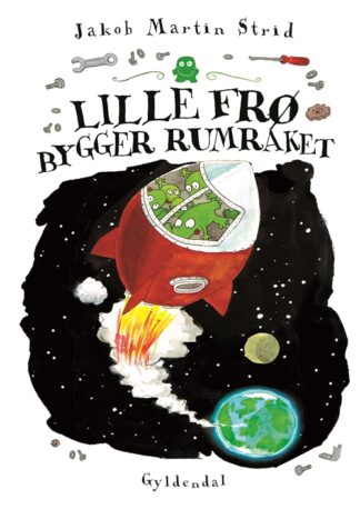 Børnebog om lille frø som bygger en rumraket