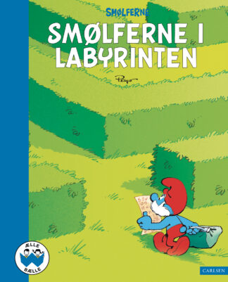 Børnebog om smølferne i labyrinten