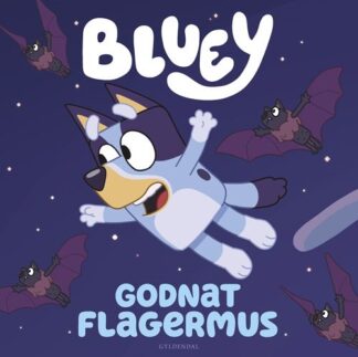 Børnebog bluey godnat flagermus