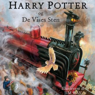 harry potter og de vises sten illustreret, børnebog, ungdomsbog, seriebøger, højtlæsning