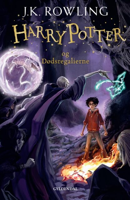 harry potter og dødsregalierne, ungdomsbog, fantasy, magi, seriebøger