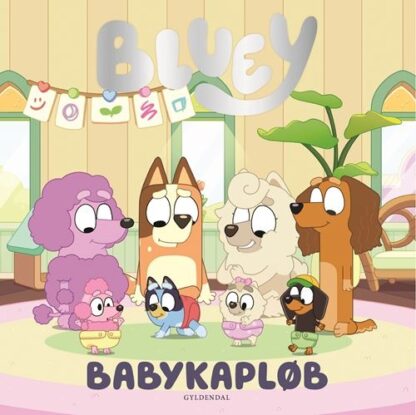 Børnebog om Bluey og familien