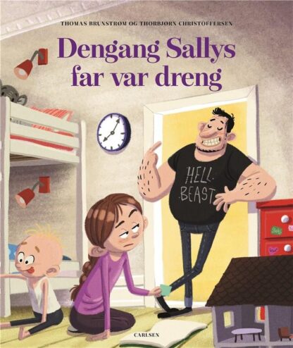 dengang sallys far var dreng, højtlæsning for børn, børnebogsserie