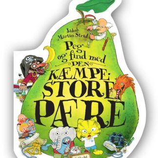 Peg og find med den kæmpestore pære, pegebog for de mindste, højtlæsning, familietid, jakob martin strid
