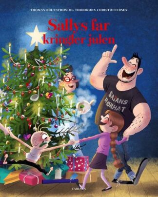 sallys far kringler julen er en jov billedbog for hele familien. højtlæsning for børn, børnebog, julebøger, julebog