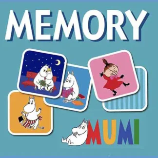 Mumi Memory - spil med 2 x 32 brikker