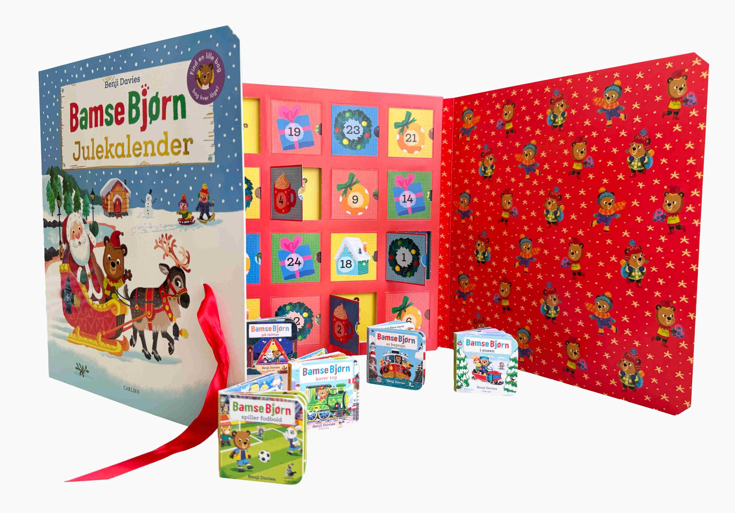 Bamse Bjørn julekalender - med 24 små bøger