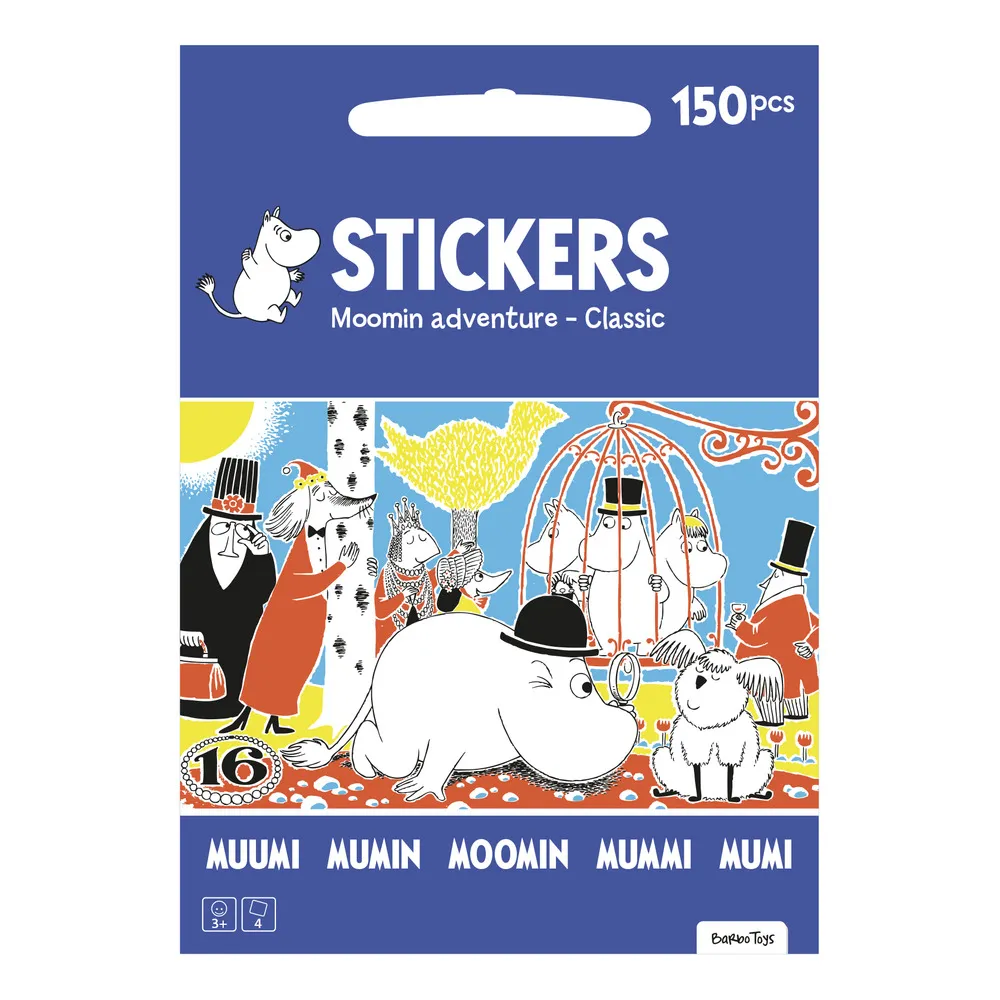 Moomin Mumitroldene - Klistermærker - Eventyr