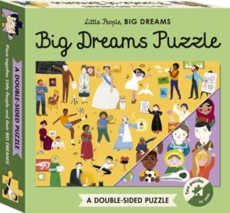 "Little People, BIG DREAMS" Puzzle : 100-Piece Double-Sided Puzzle (Fra 5 år)