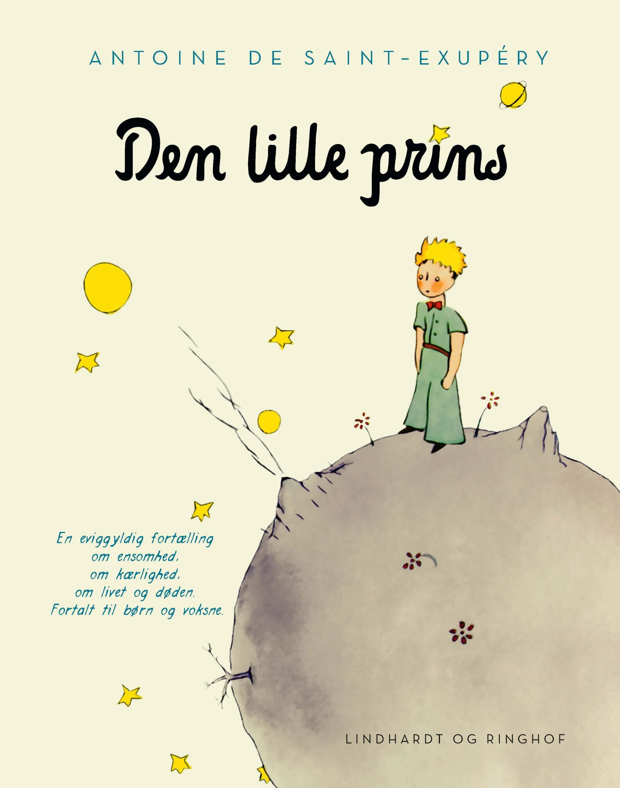 Den lille prins, lys, indbundet m. smudsomslag