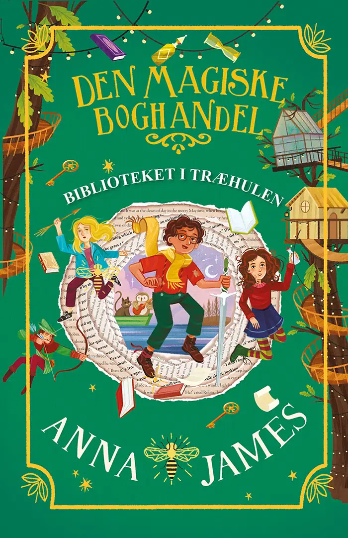 Bibliotek i træhulen - Den magiske boghandel 5