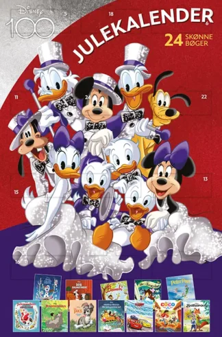 Disney Julekalender med 24 skønne bøger (2023)