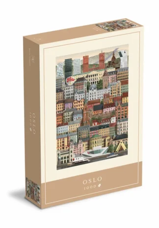 Oslo puslespil (1000 brikker)